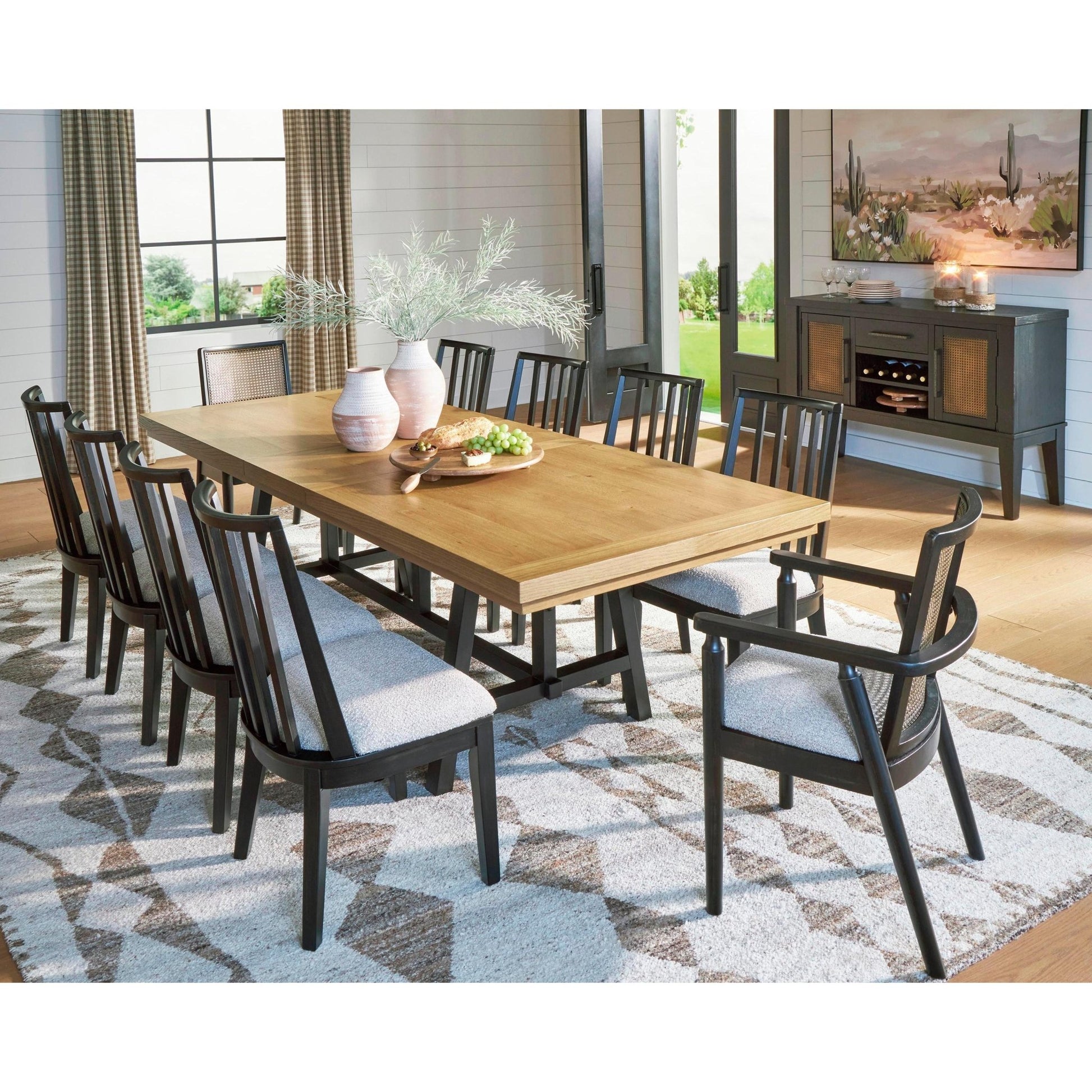 Signature Design by Ashley Galliden D841 - 55 Rectangular Dining Room Extension Table - American Furniture of Slidell