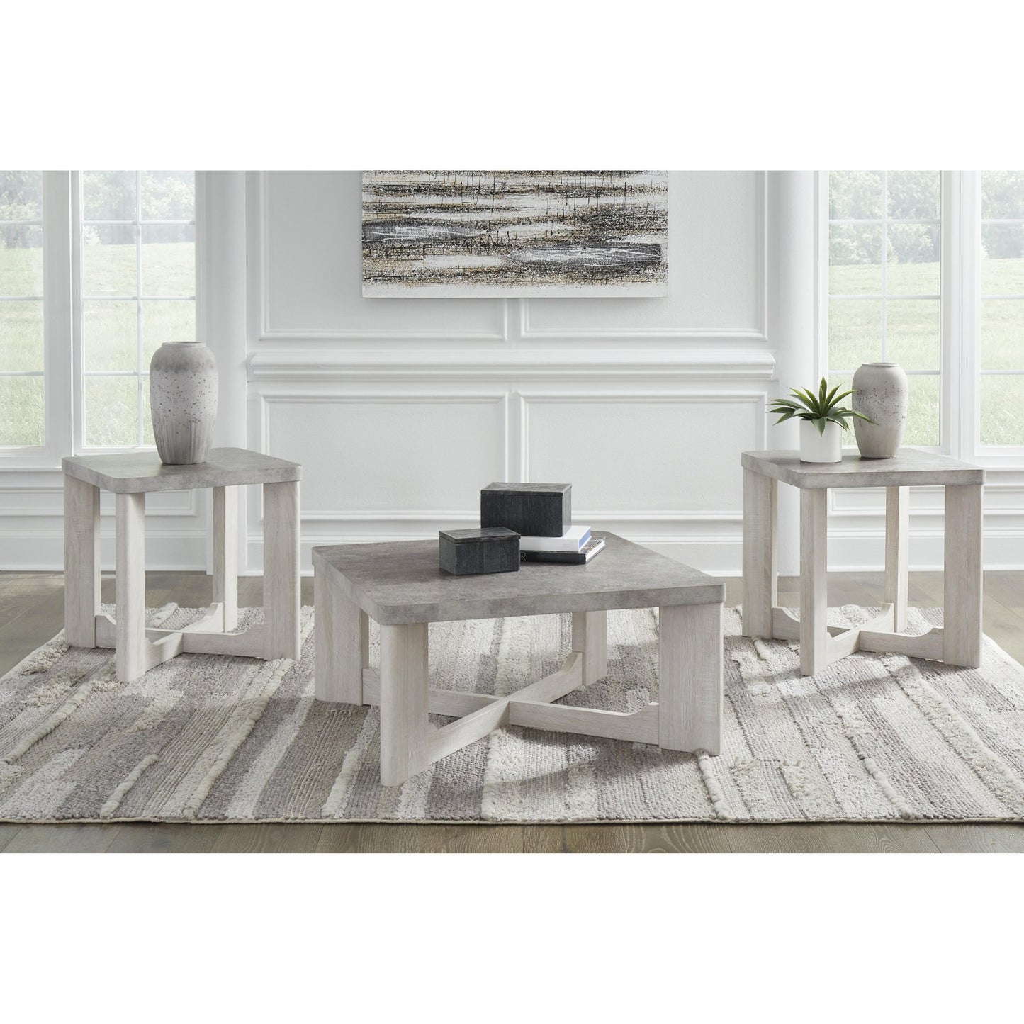 Signature Design by Ashley Garnilly T247 - 13 Occasional Table Set - American Furniture of Slidell