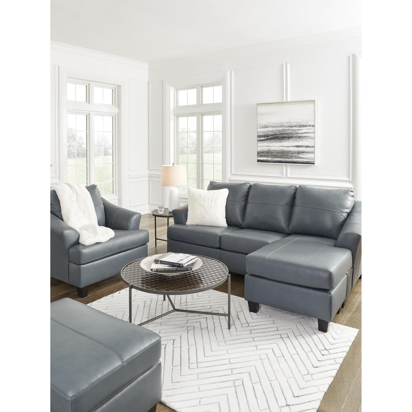 Signature Design by Ashley Genoa 4770518 Sofa Chaise - American Furniture of Slidell