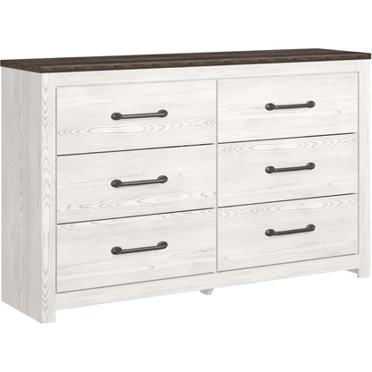 Signature Design by Ashley Gerridan B1190B26 6 pc Queen Panel Bedroom Set - American Furniture of Slidell