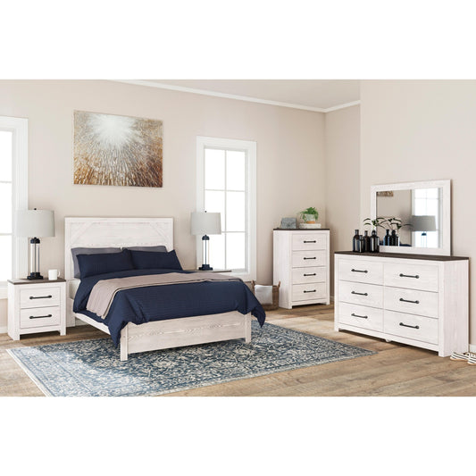 Signature Design by Ashley Gerridan B1190B33 7 pc Full Panel Bedroom Set - American Furniture of Slidell