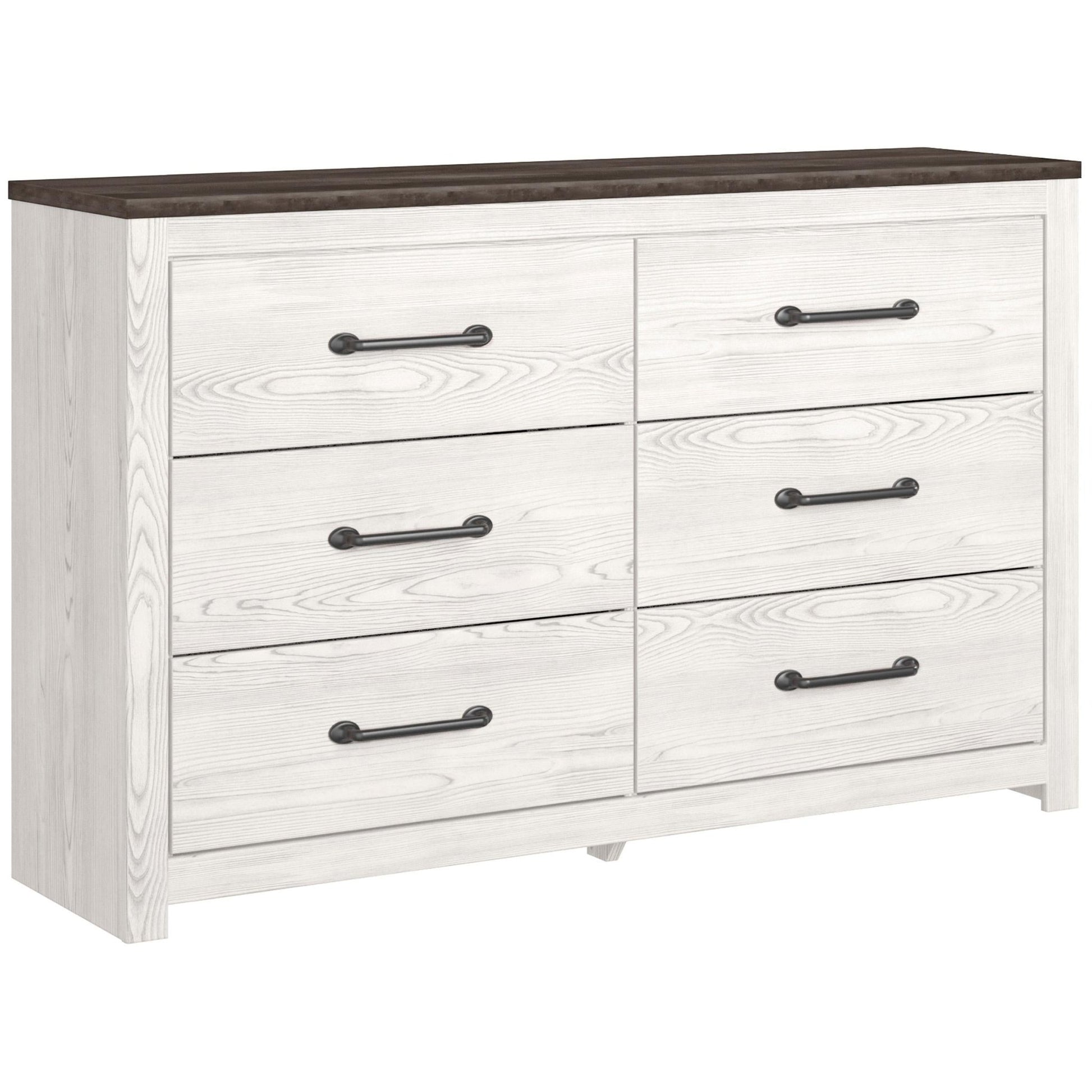 Signature Design by Ashley Gerridan B1190B37 7 pc Queen Panel Bedroom Set - American Furniture of Slidell
