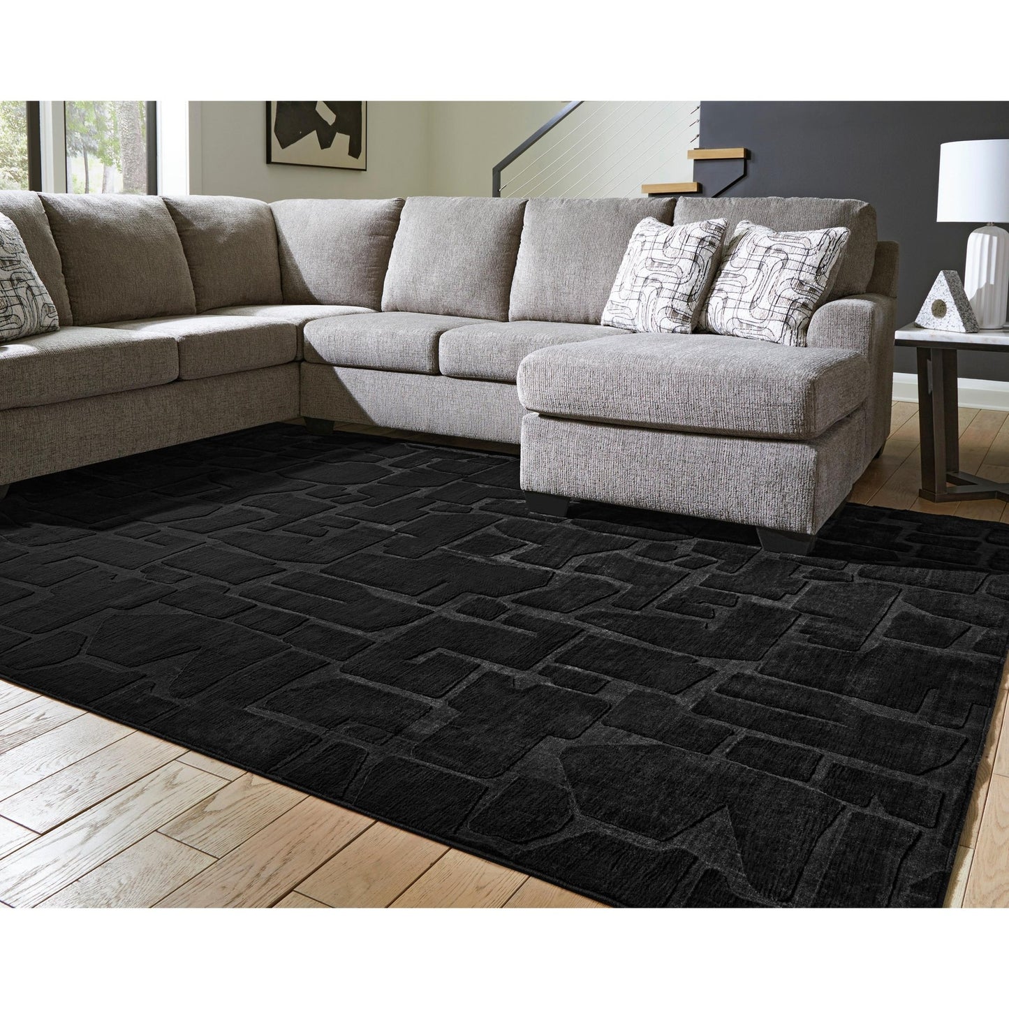 Signature Design by Ashley Gibbswell R407461 Washable Large Rug - American Furniture of Slidell