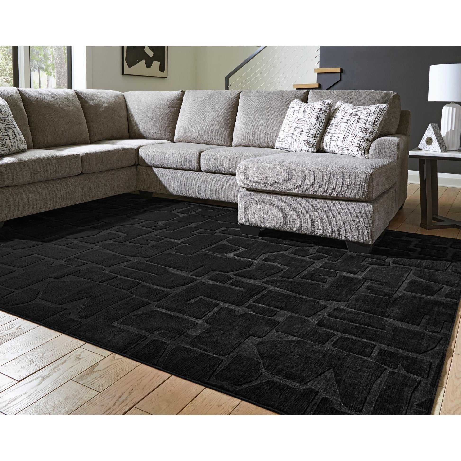 Signature Design by Ashley Gibbswell R407461 Washable Large Rug - American Furniture of Slidell