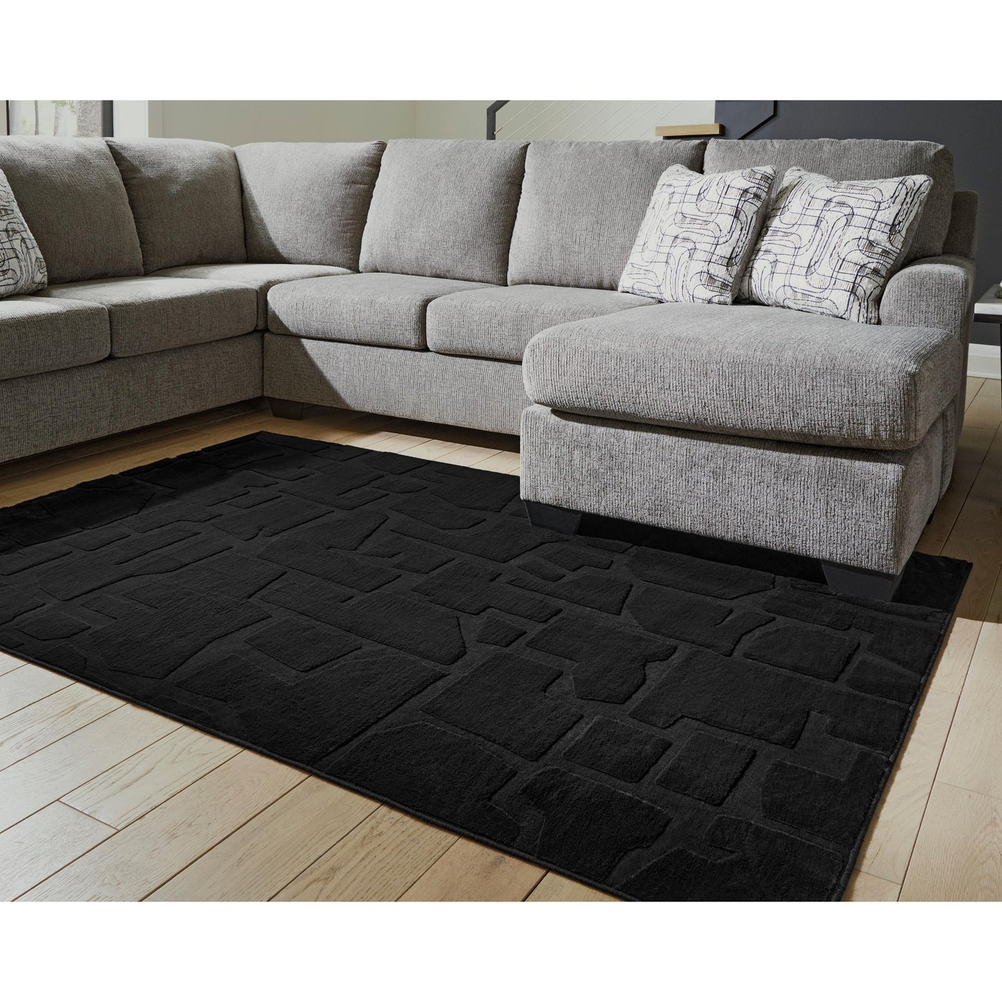 Signature Design by Ashley Gibbswell R407462 Washable Medium Rug - American Furniture of Slidell