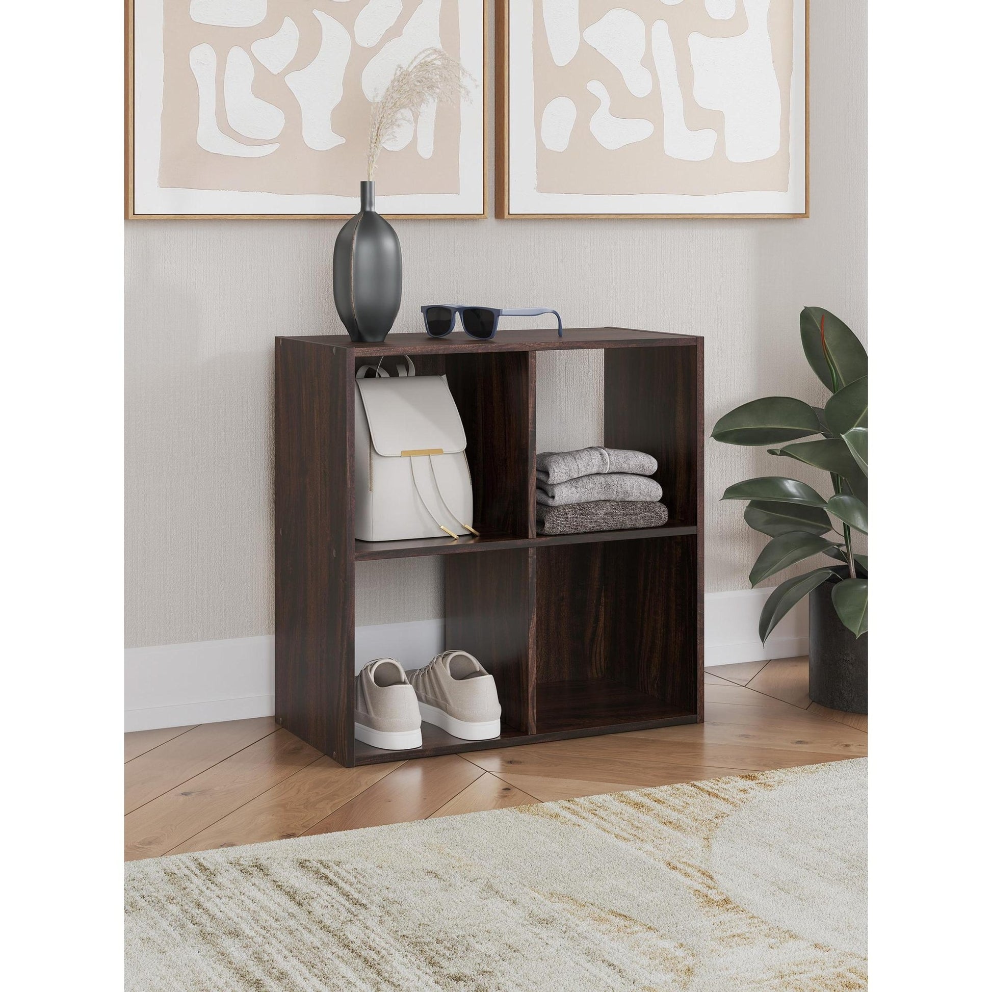 Signature Design by Ashley Glosmount EA1055 - 2X2 Four Cube Organizer - American Furniture of Slidell