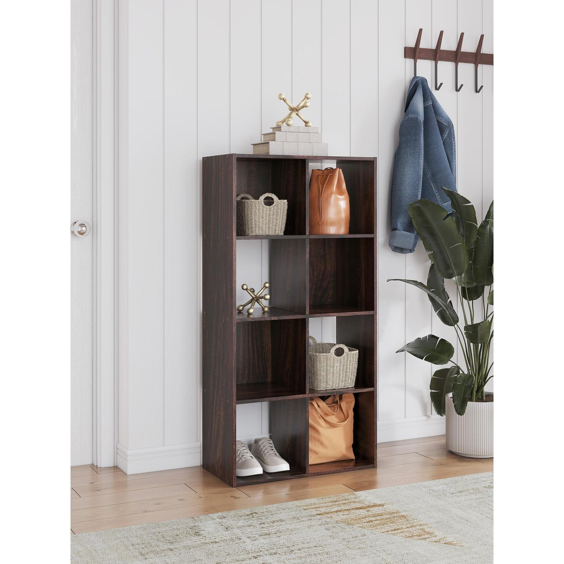 Signature Design by Ashley Glosmount EA1055 - 4X2 Eight Cube Organizer - American Furniture of Slidell