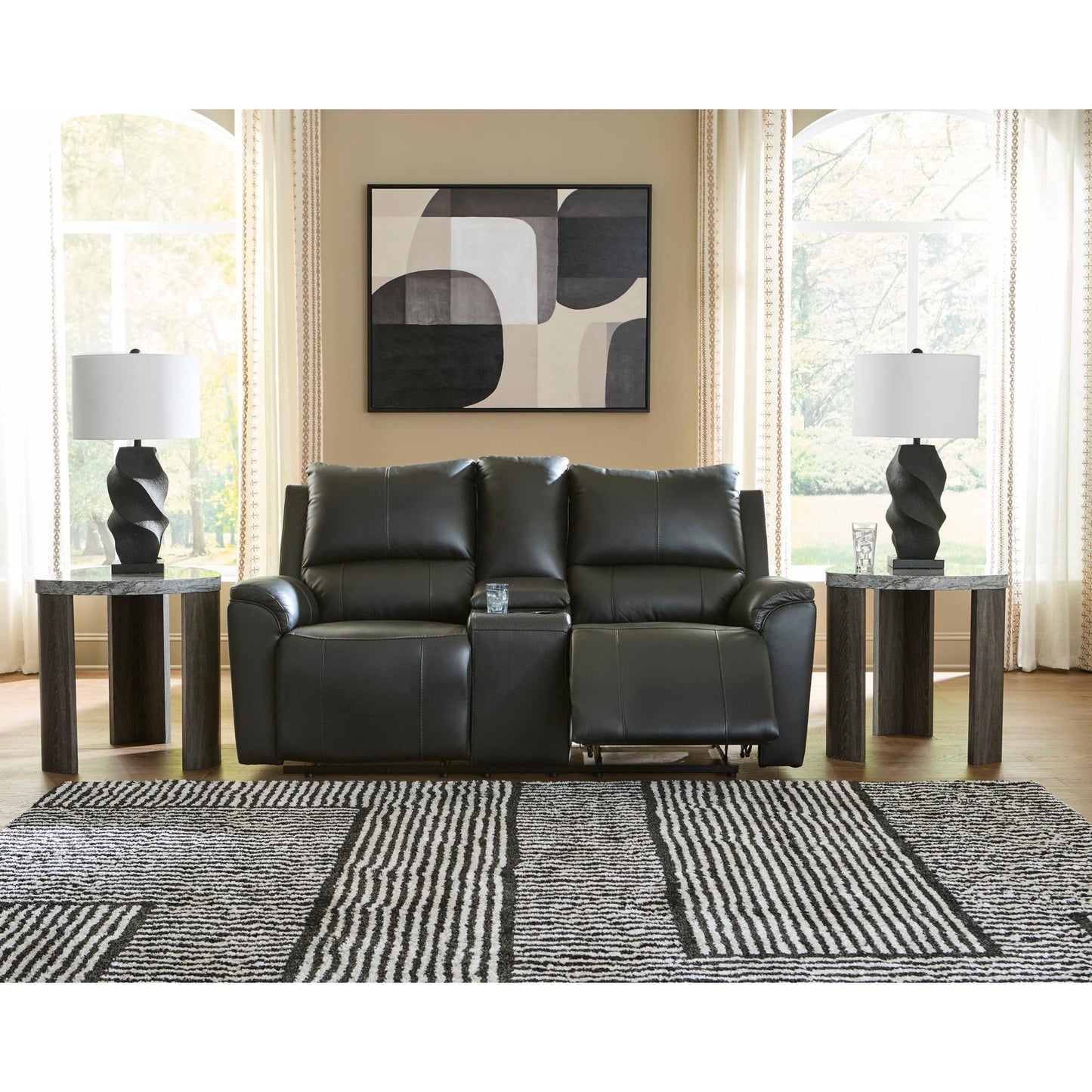 Signature Design by Ashley Glossmore PCU1170094 DBL Reclining Loveseat with Console - American Furniture of Slidell