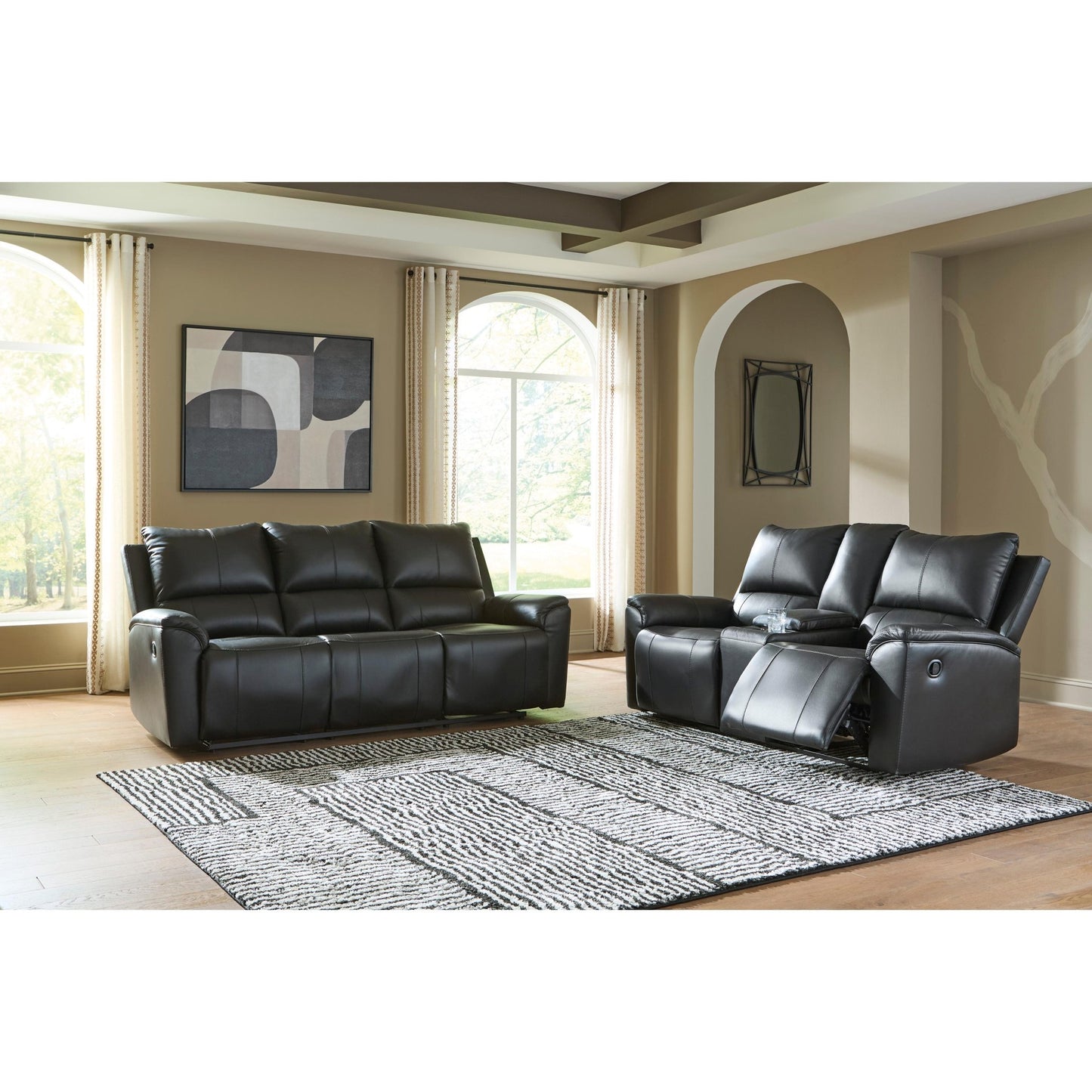 Signature Design by Ashley Glossmore PCU1170094 DBL Reclining Loveseat with Console - American Furniture of Slidell