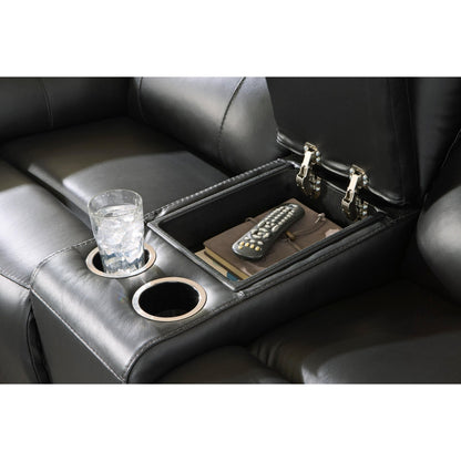 Signature Design by Ashley Glossmore PCU1170094 DBL Reclining Loveseat with Console - American Furniture of Slidell
