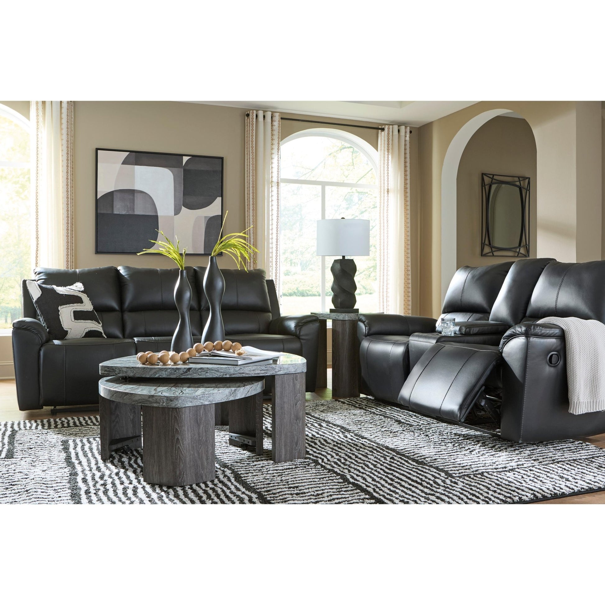 Signature Design by Ashley Glossmore PCU1170094 DBL Reclining Loveseat with Console - American Furniture of Slidell