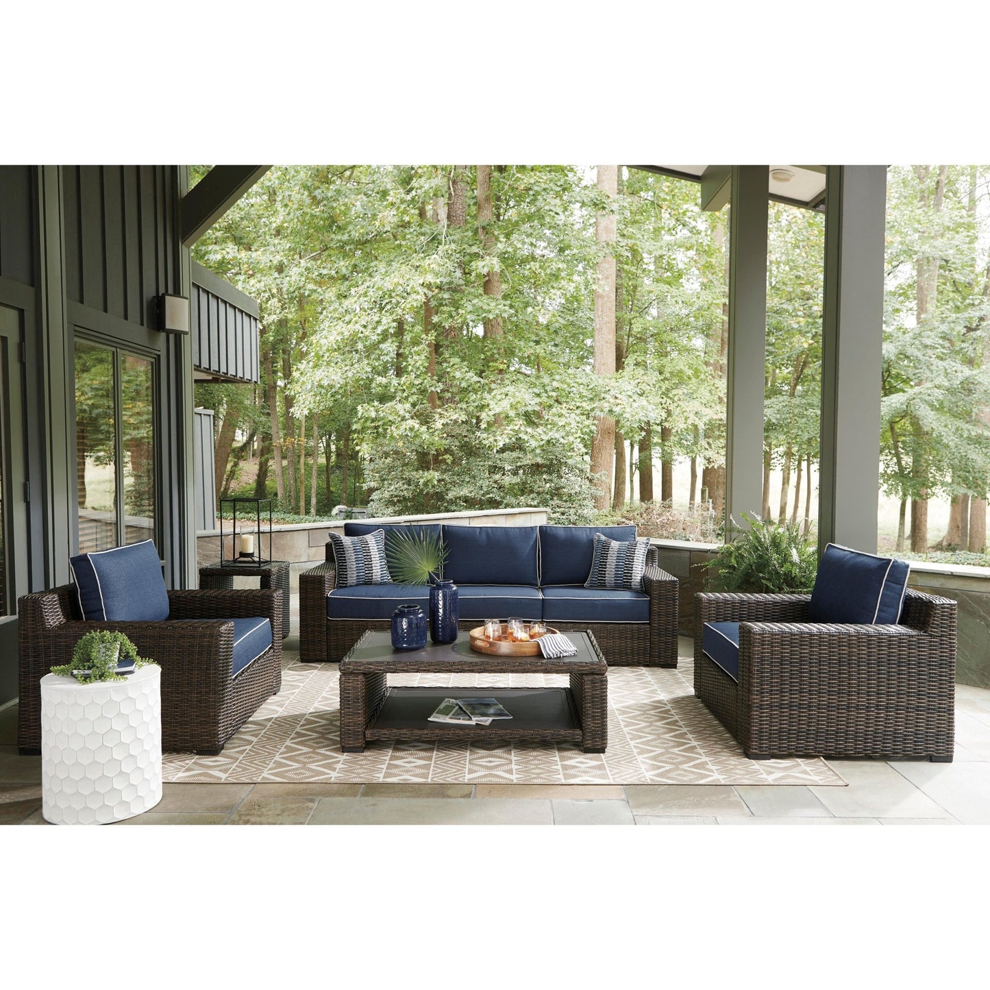 Signature Design by Ashley Grasson Lane P783 - 701 Rectangular Cocktail Table - American Furniture of Slidell