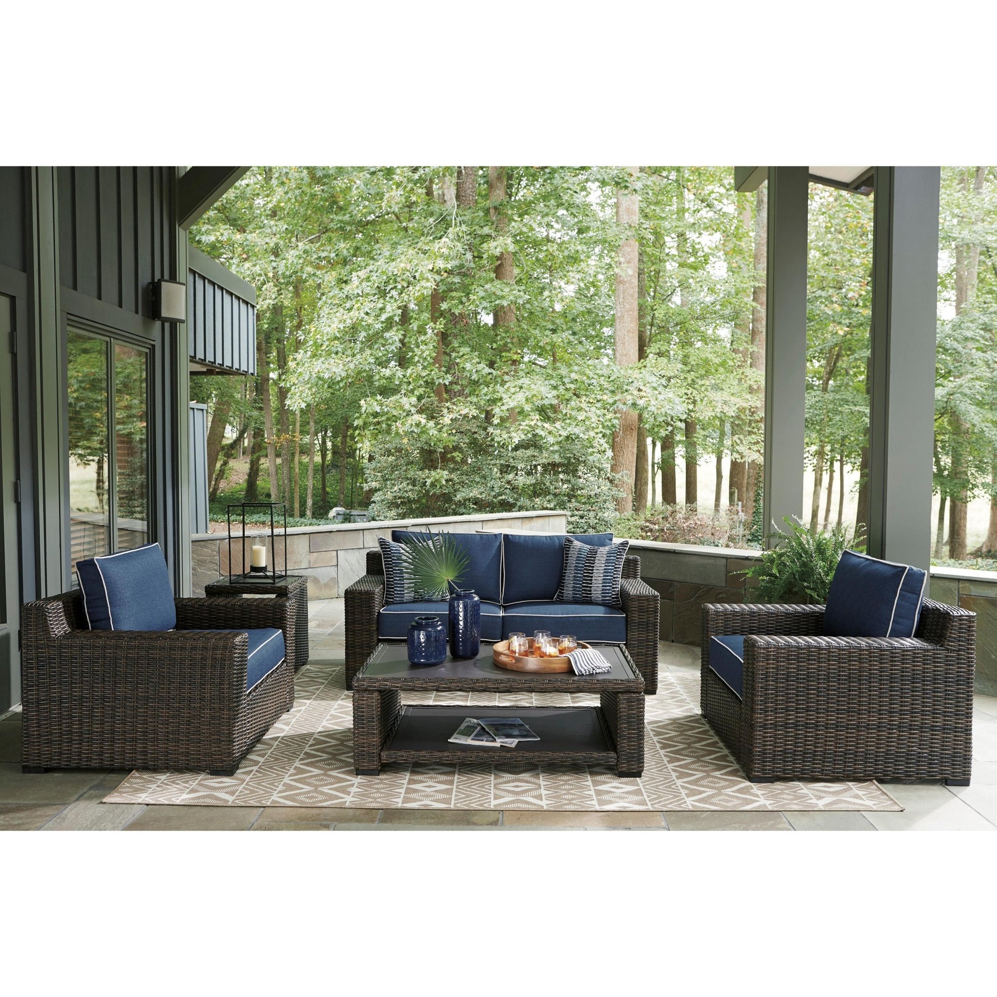 Signature Design by Ashley Grasson Lane P783 - 701 Rectangular Cocktail Table - American Furniture of Slidell