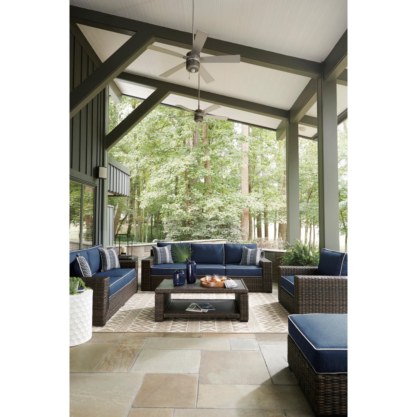 Signature Design by Ashley Grasson Lane P783 - 702 Square End Table - American Furniture of Slidell