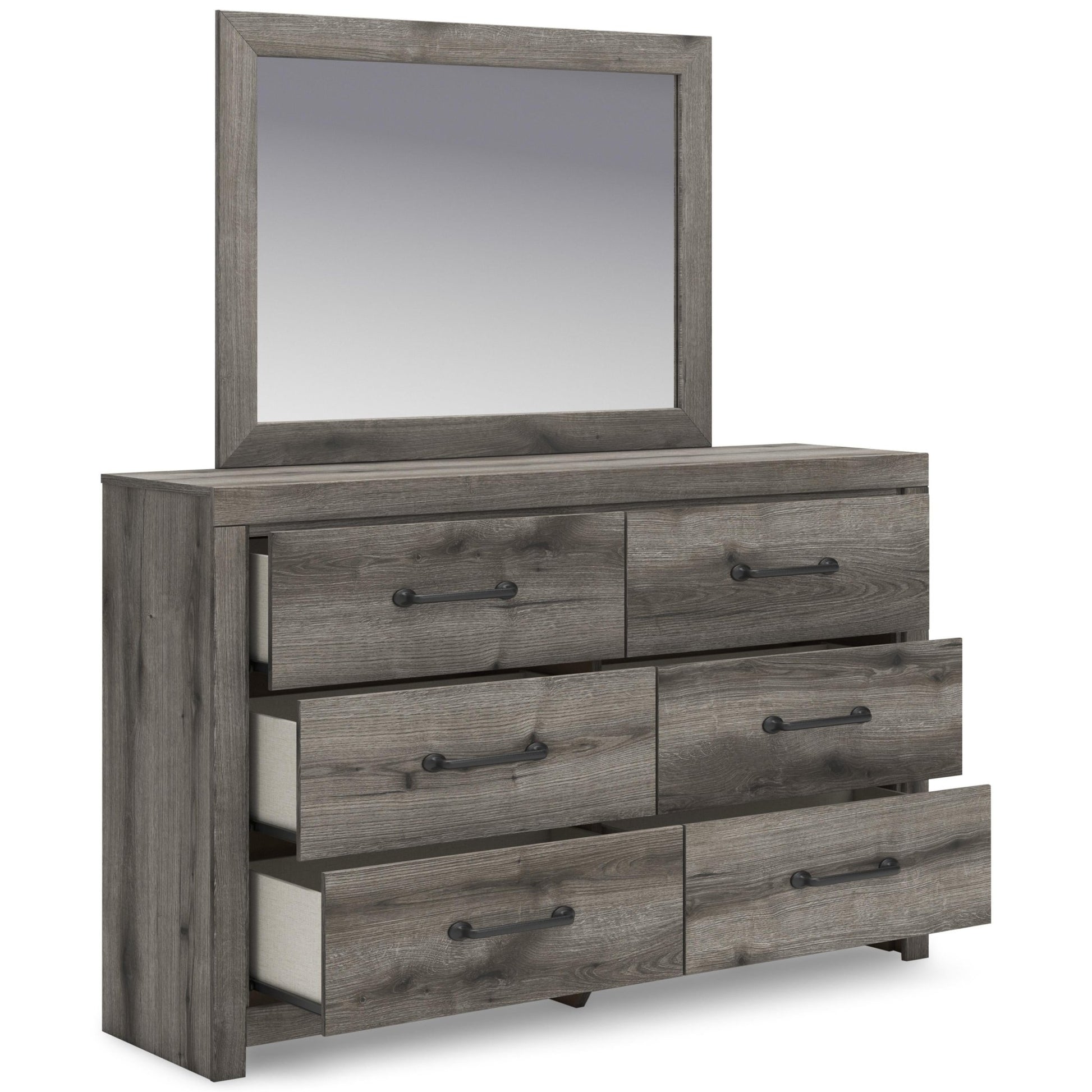 Signature Design by Ashley Graystorm PCB2405B1 Dresser and Mirror - American Furniture of Slidell