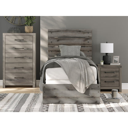 Signature Design by Ashley Graystorm PCB2405B12 Twin Panel Bed - American Furniture of Slidell