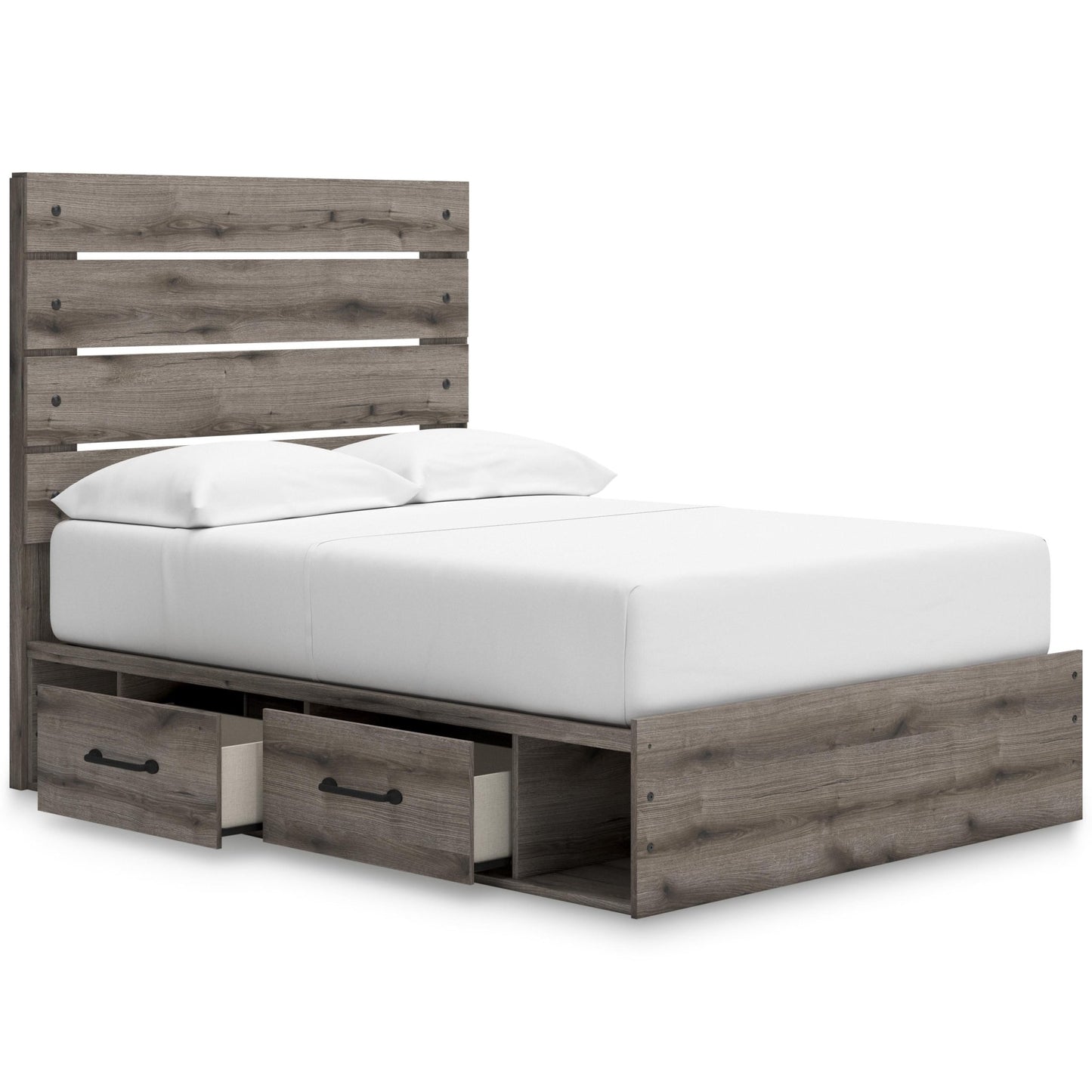 Signature Design by Ashley Graystorm PCB2405B16 Full Panel Storage Bed - American Furniture of Slidell