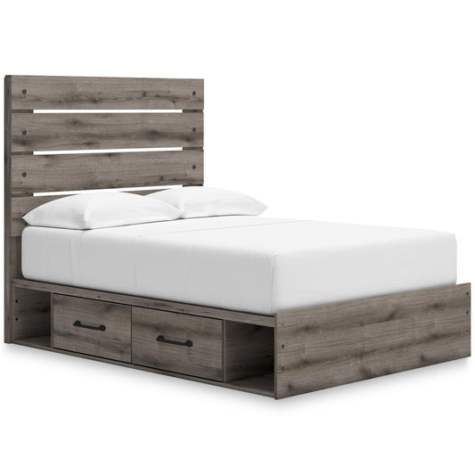 Signature Design by Ashley Graystorm PCB2405B16 Full Panel Storage Bed - American Furniture of Slidell