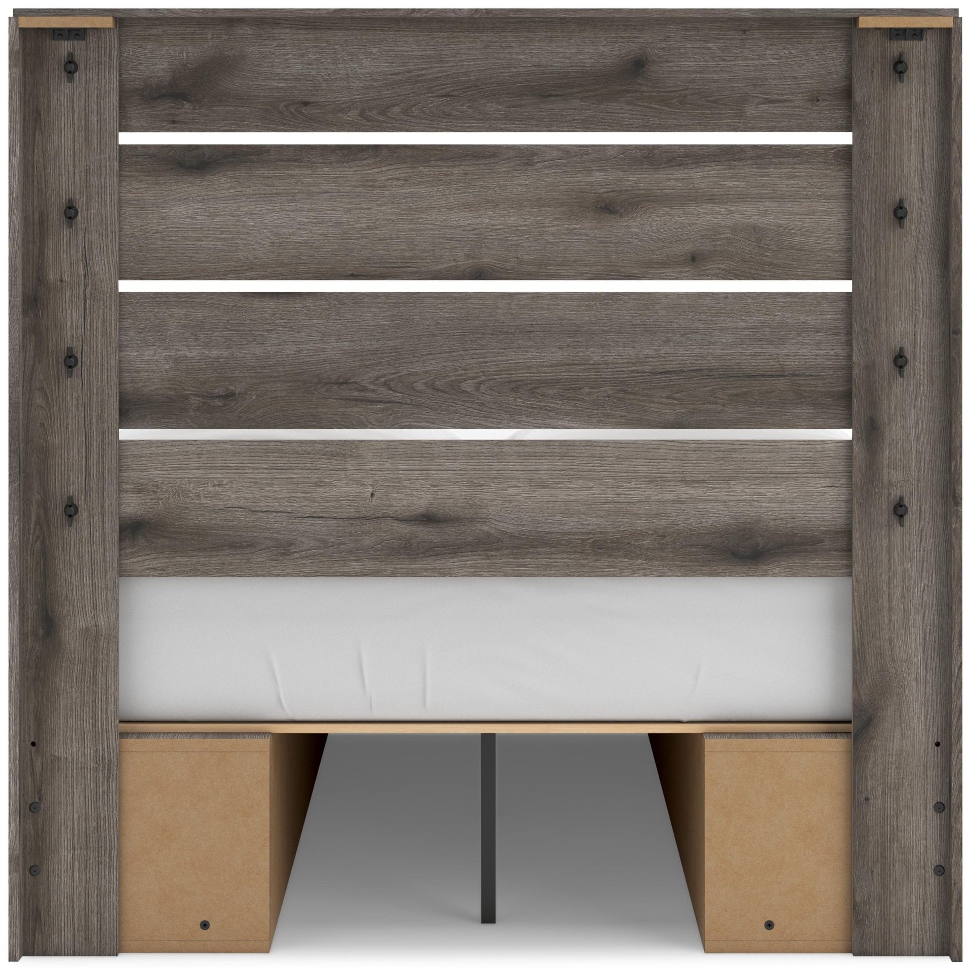 Signature Design by Ashley Graystorm PCB2405B17 Full Panel Bed with Storage - American Furniture of Slidell