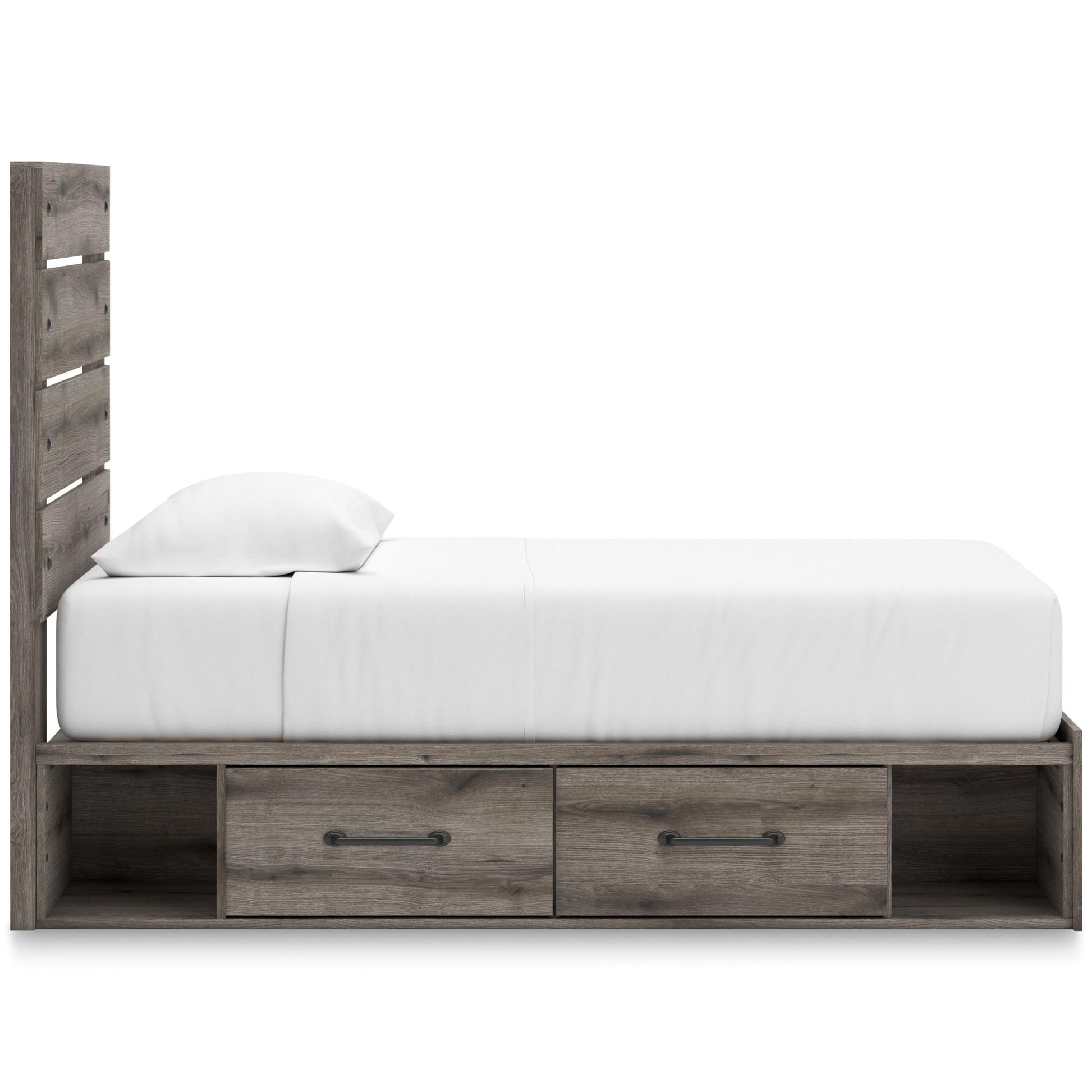Signature Design by Ashley Graystorm PCB2405B18 Twin Panel Storage Bed - American Furniture of Slidell