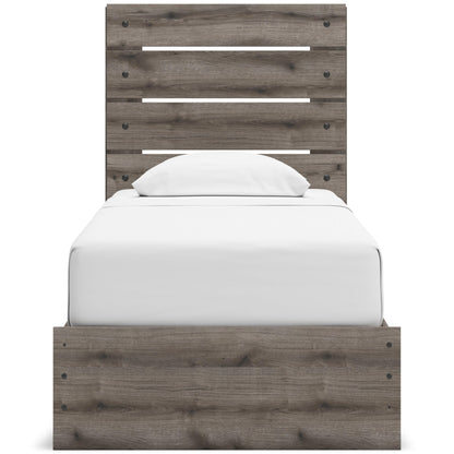 Signature Design by Ashley Graystorm PCB2405B18 Twin Panel Storage Bed - American Furniture of Slidell