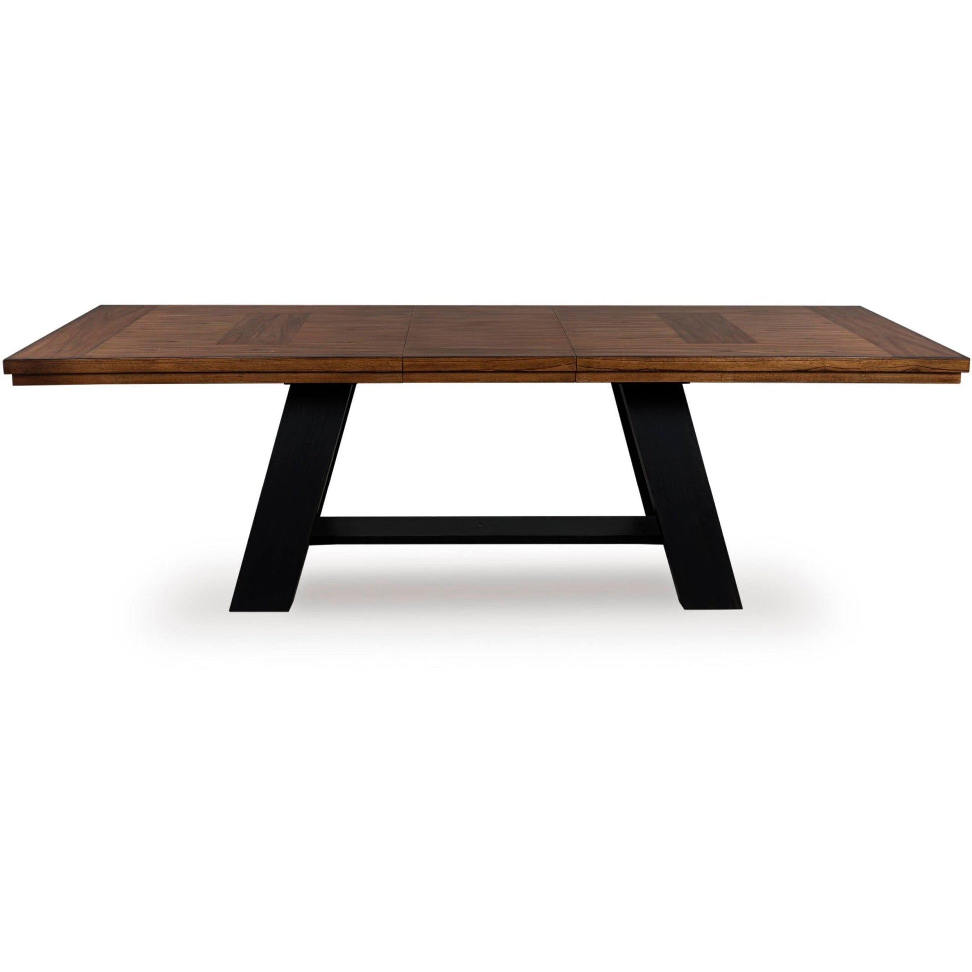Signature Design by Ashley Greddinton Dining Table with Trestle Base PCD824 - 55B/PCD824 - 55T - American Furniture of Slidell