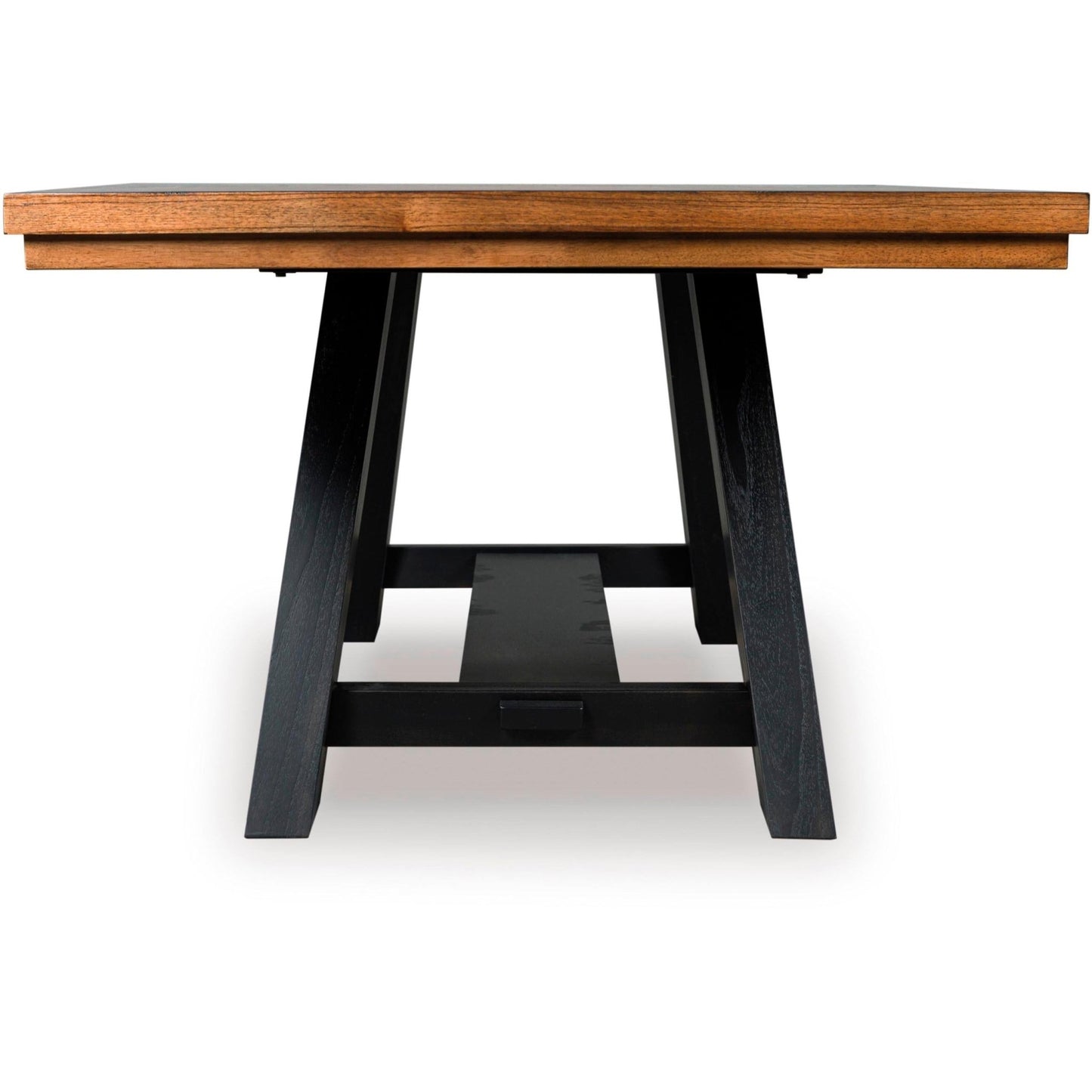Signature Design by Ashley Greddinton Dining Table with Trestle Base PCD824 - 55B/PCD824 - 55T - American Furniture of Slidell