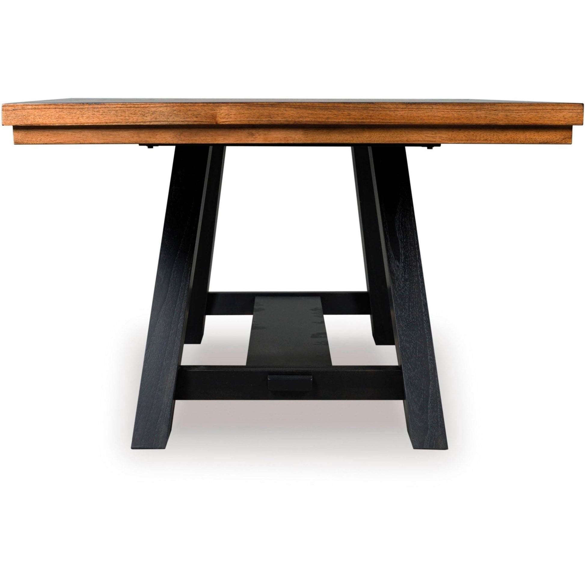 Signature Design by Ashley Greddinton Dining Table with Trestle Base PCD824 - 55B/PCD824 - 55T - American Furniture of Slidell