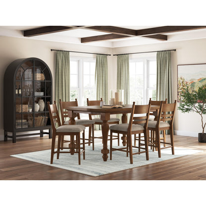 Signature Design by Ashley Greddinton PCD824D20 7 pc Counter Height Dining Set - American Furniture of Slidell