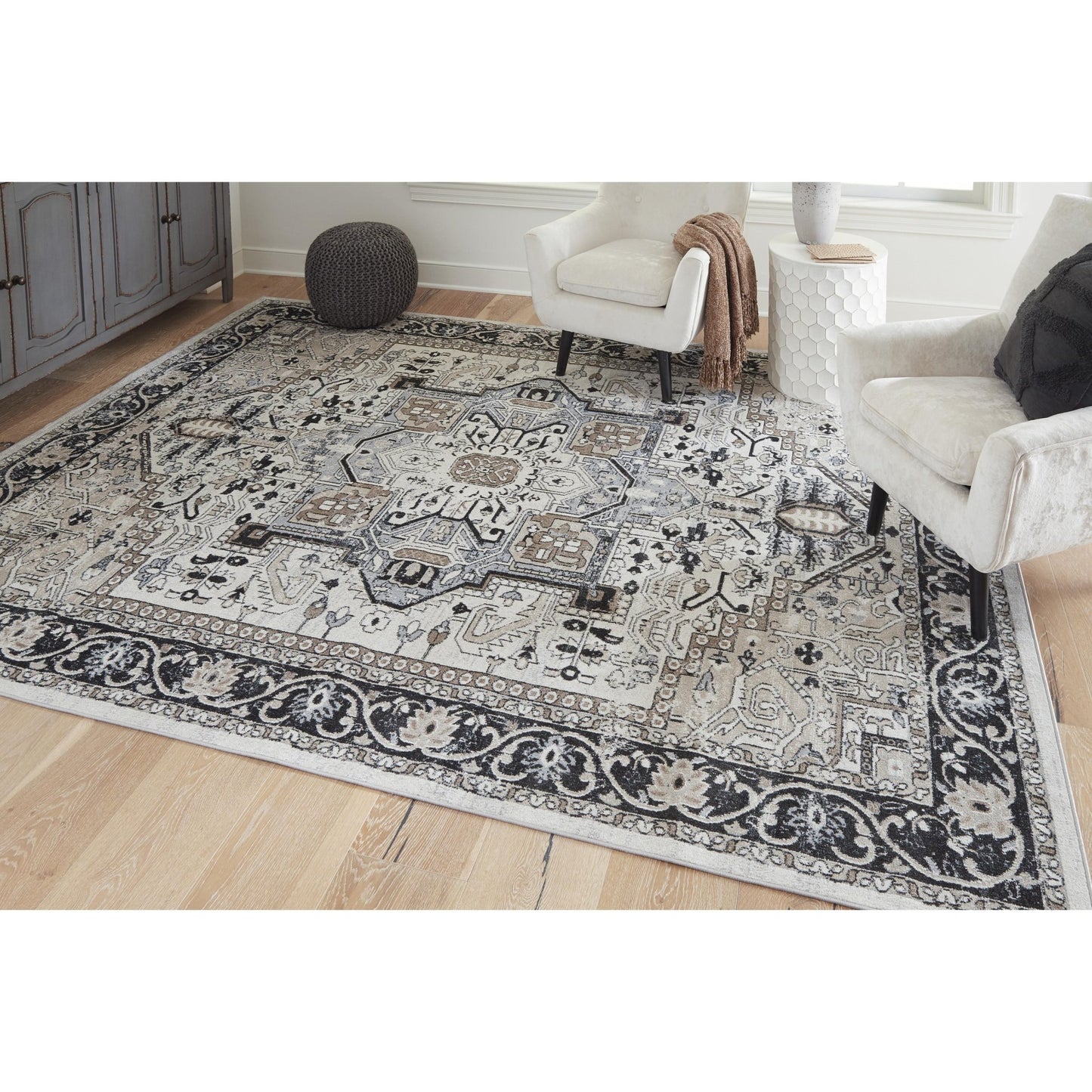 Signature Design by Ashley Gregmoore R405821 Washable Large Rug - American Furniture of Slidell