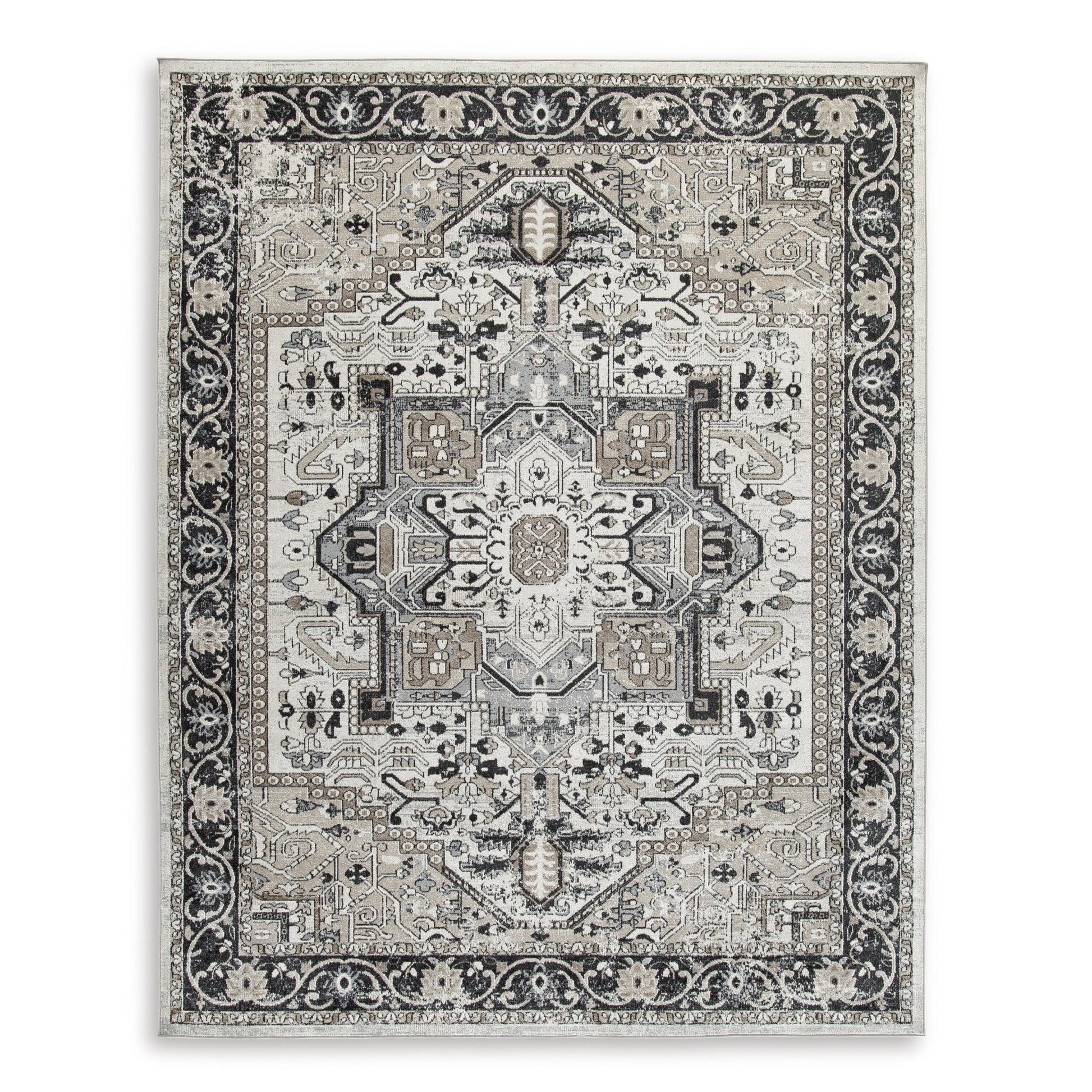 Signature Design by Ashley Gregmoore R405821 Washable Large Rug - American Furniture of Slidell