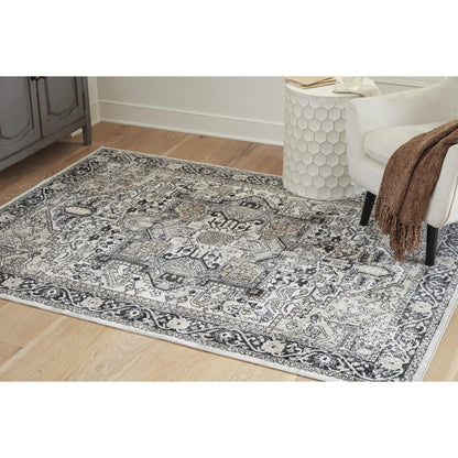 Signature Design by Ashley Gregmoore R405822 Washable Medium Rug - American Furniture of Slidell