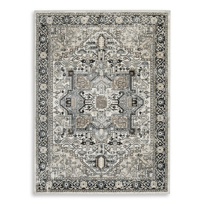 Signature Design by Ashley Gregmoore R405822 Washable Medium Rug - American Furniture of Slidell