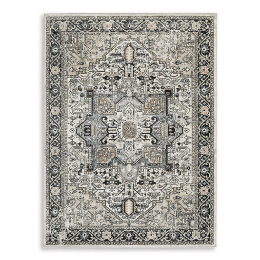 Signature Design by Ashley Gregmoore R405822 Washable Medium Rug - American Furniture of Slidell