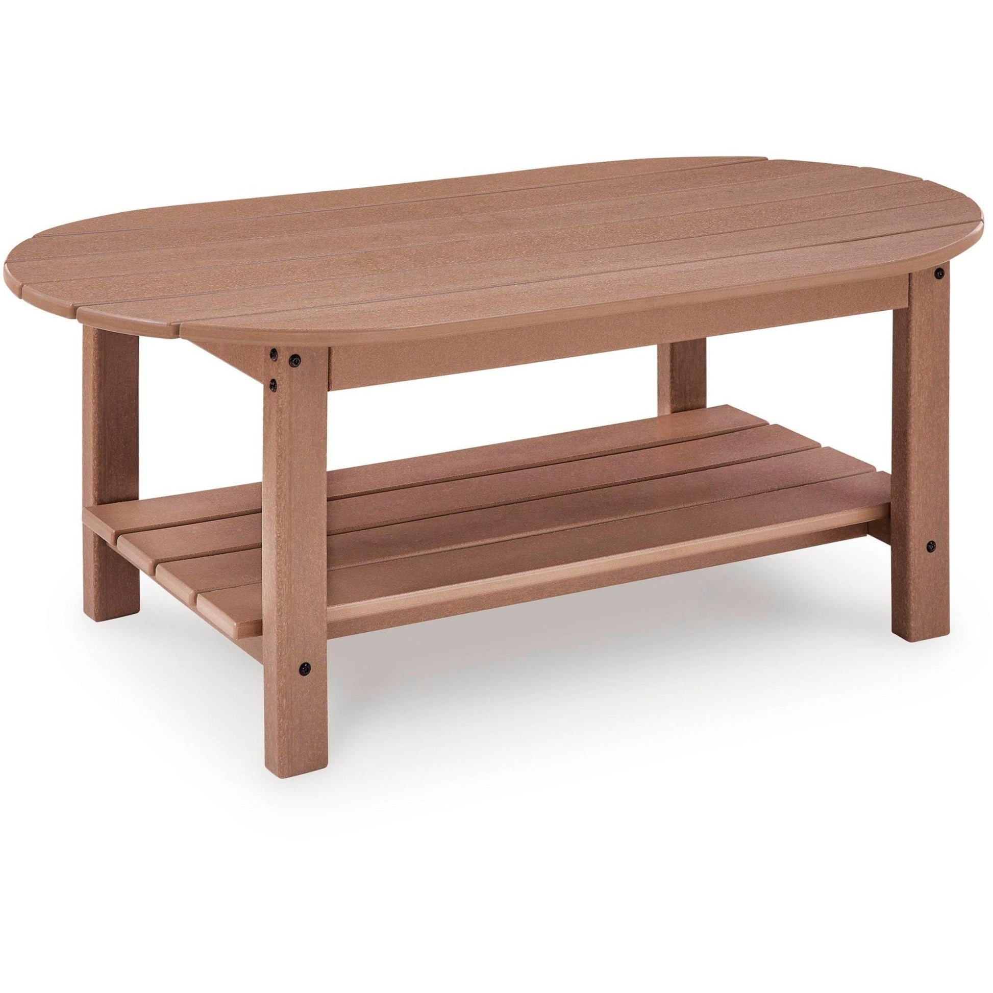 Signature Design by Ashley Grover Beach PCP422 - 700 Oval Cocktail Table - American Furniture of Slidell