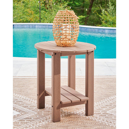 Signature Design by Ashley Grover Beach PCP422 - 706 Oval End Table - American Furniture of Slidell