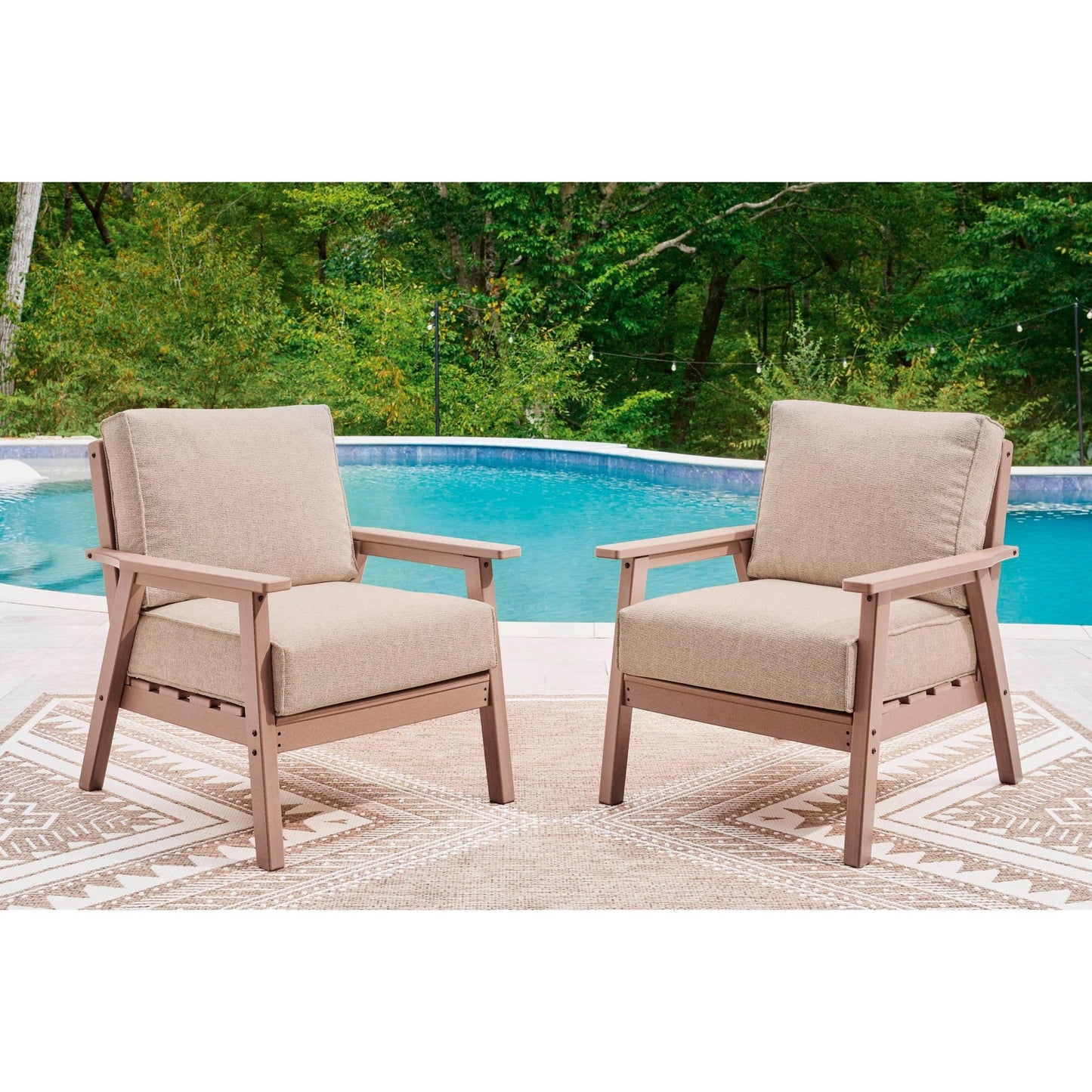 Signature Design by Ashley Grover Beach PCP422 - 820 Lounge Chair with Cushion - American Furniture of Slidell