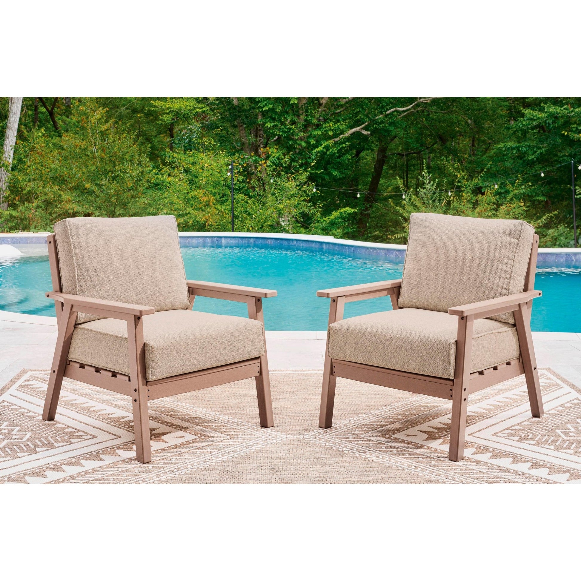 Signature Design by Ashley Grover Beach PCP422 - 820 Lounge Chair with Cushion - American Furniture of Slidell