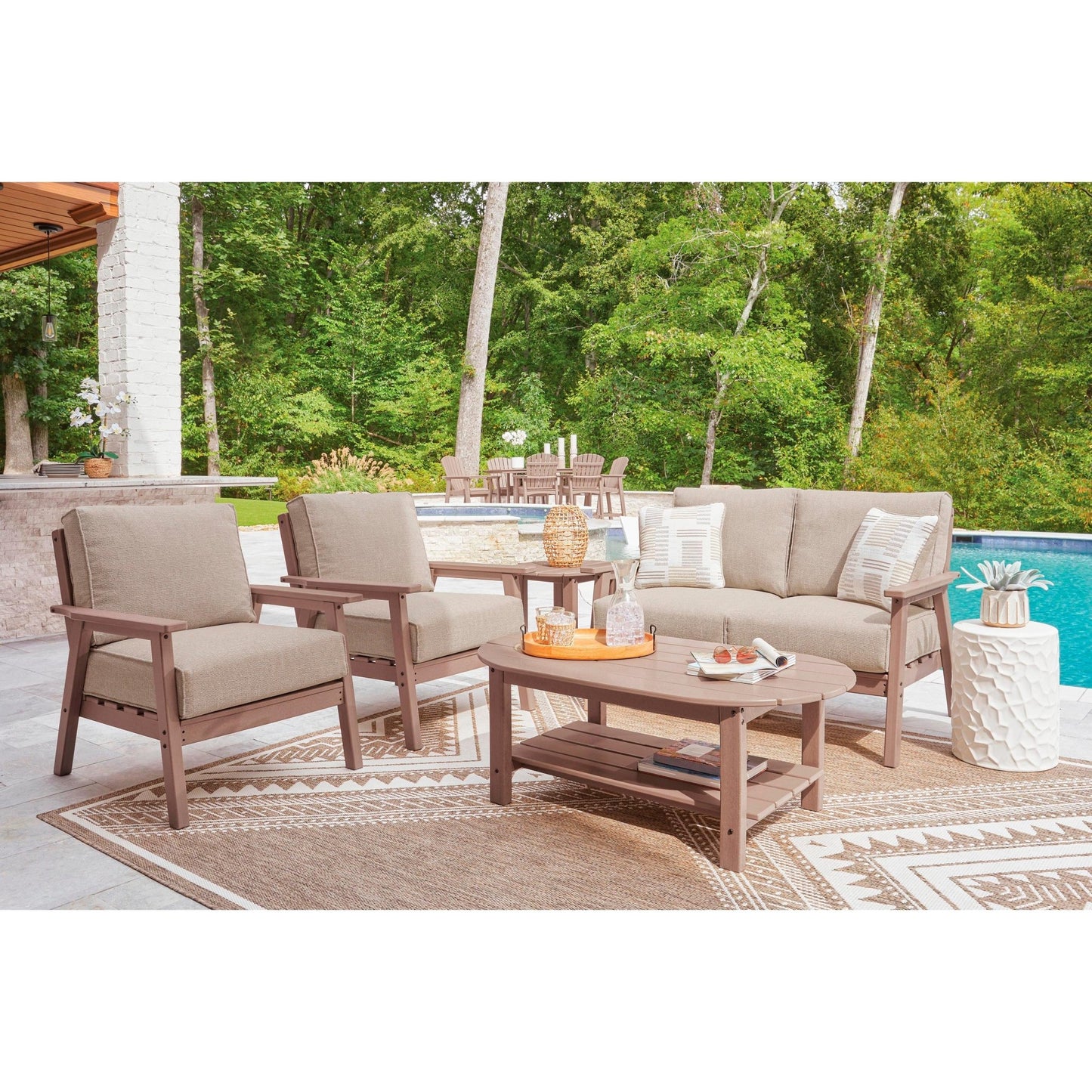 Signature Design by Ashley Grover Beach PCP422 - 835 Loveseat with Cushion - American Furniture of Slidell