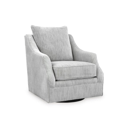 Signature Design by Ashley Gubbins Swivel Fabric Accent Chair A3000818 - American Furniture of Slidell