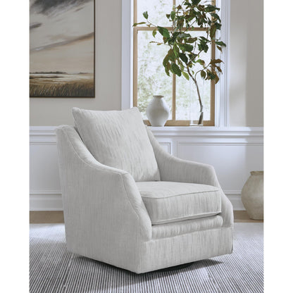 Signature Design by Ashley Gubbins Swivel Fabric Accent Chair A3000818 - American Furniture of Slidell