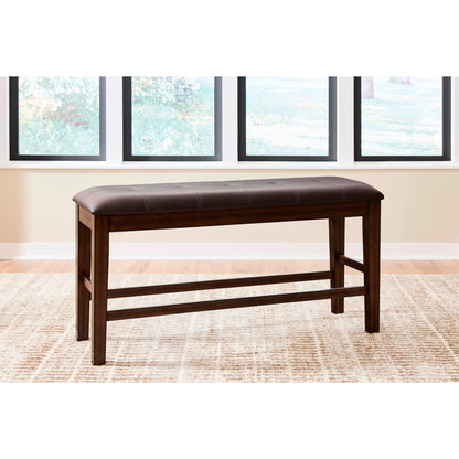 Signature Design by Ashley Haddigan D596 - 09 Double Counter Upholstered Bench - American Furniture of Slidell