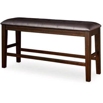 Signature Design by Ashley Haddigan D596 - 09 Double Counter Upholstered Bench - American Furniture of Slidell