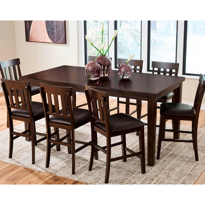 Signature Design by Ashley Haddigan D596 - 32 Dining Room Counter Butterfly Extension Table - American Furniture of Slidell