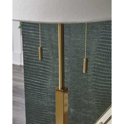 Signature Design by Ashley Haigwood L208474 Metal Table Lamp - American Furniture of Slidell