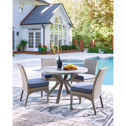 Signature Design by Ashley Half Moon Beach PCP418 - 601 Side Chair with Cushion - American Furniture of Slidell