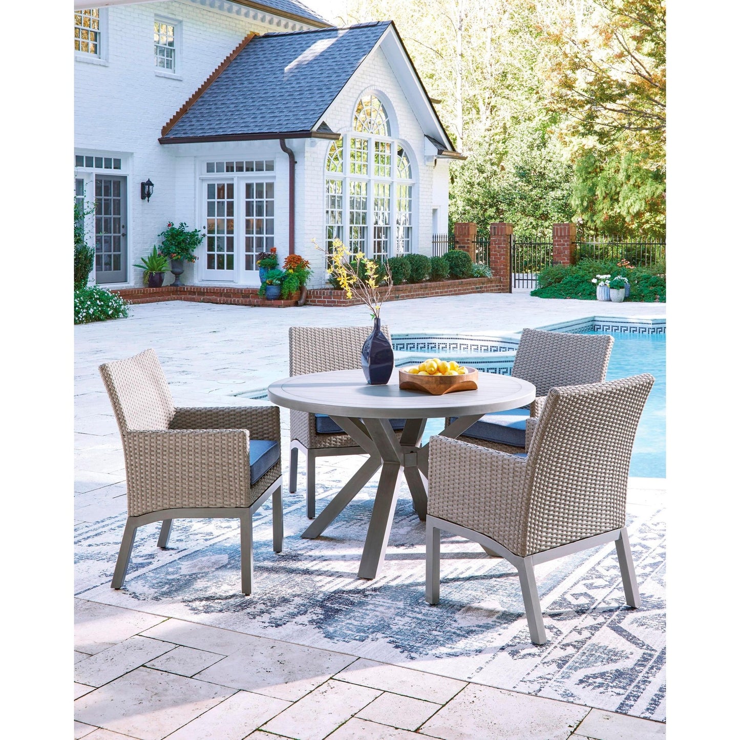 Signature Design by Ashley Half Moon Beach PCP418 - 601A Arm Chair With Cushion - American Furniture of Slidell
