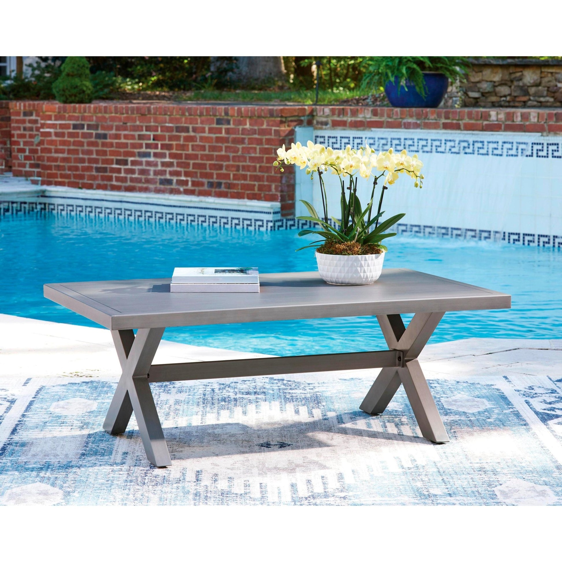 Signature Design by Ashley Half Moon Beach PCP418 - 701 Rectangular Cocktail Table - American Furniture of Slidell