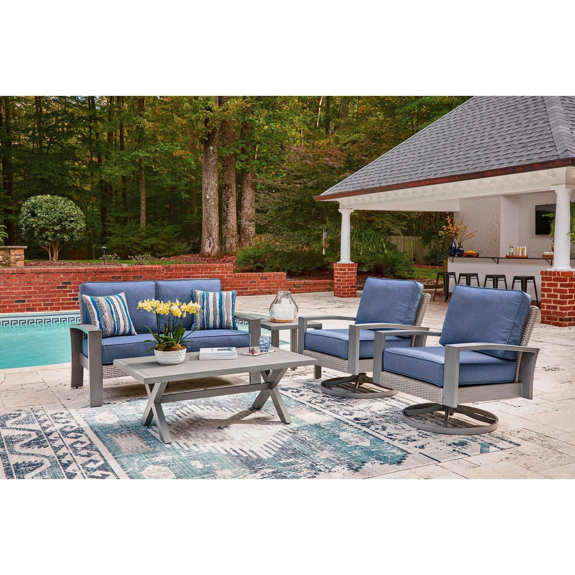 Signature Design by Ashley Half Moon Beach PCP418 - 702 Square End Table - American Furniture of Slidell