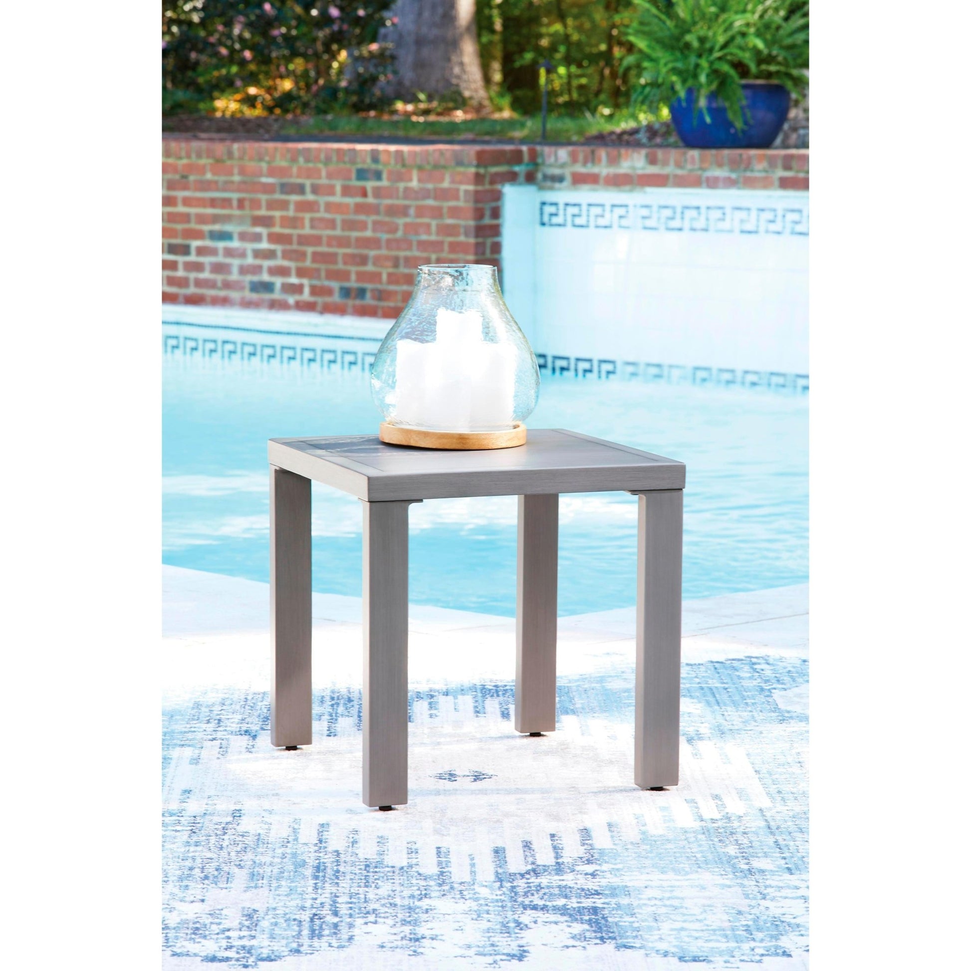 Signature Design by Ashley Half Moon Beach PCP418 - 702 Square End Table - American Furniture of Slidell